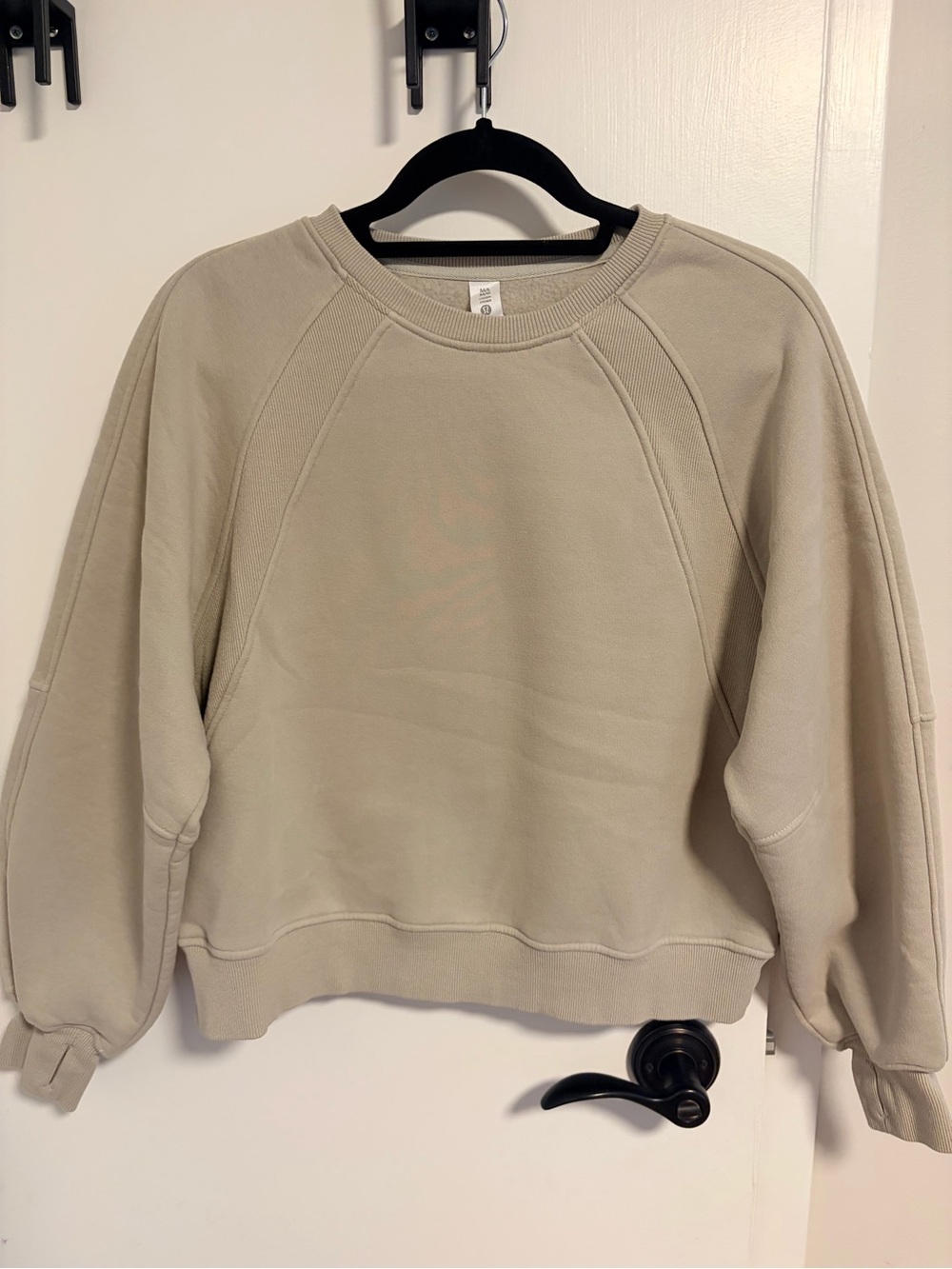 lululemon athletica Cozy Crewneck Sweatshirt — Light Taupe